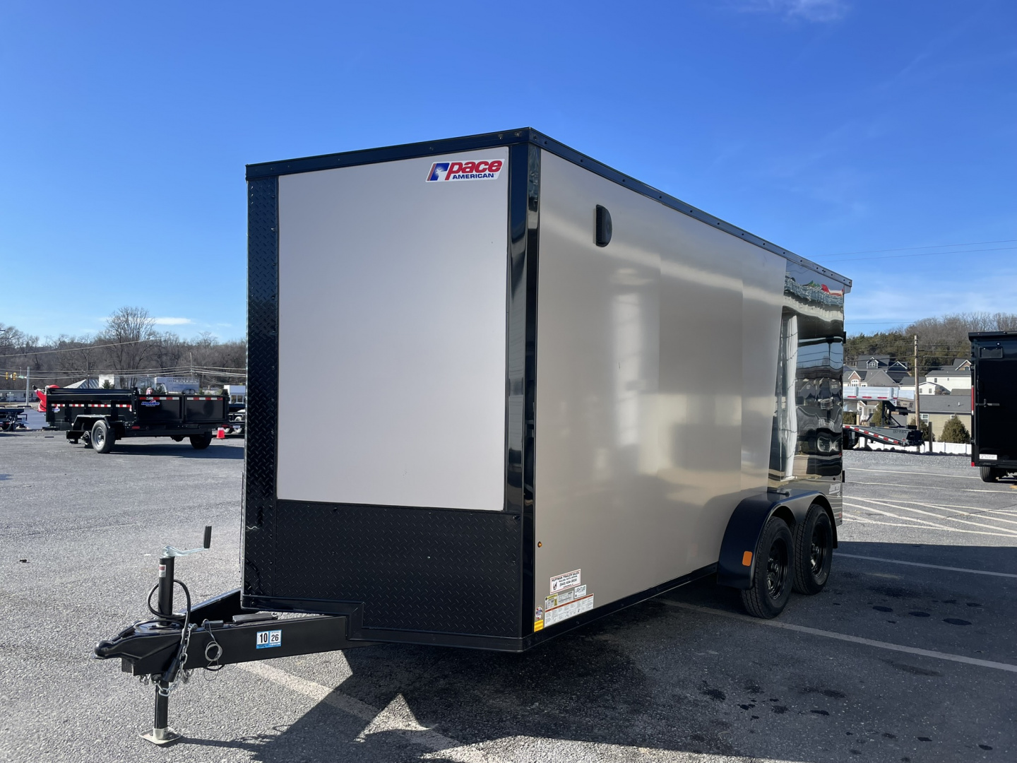 New 2026 Pace 7X16X7 Enclosed Trailer