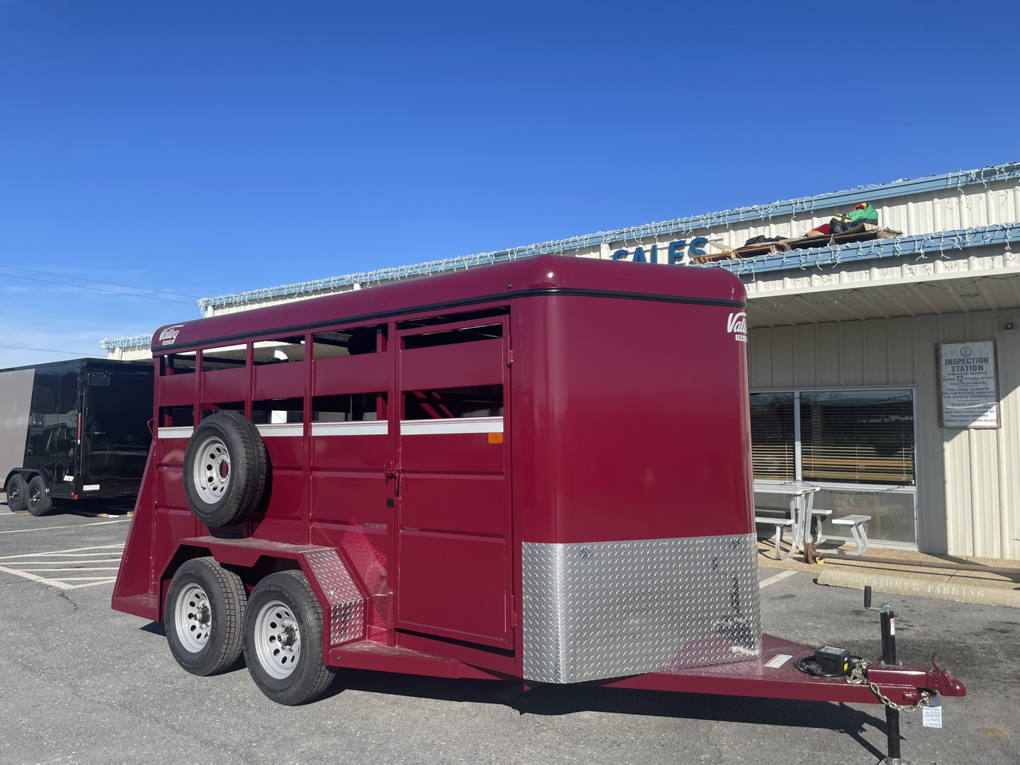 New 2026 Valley 6'8"X14'X6'6" Stock Trailer