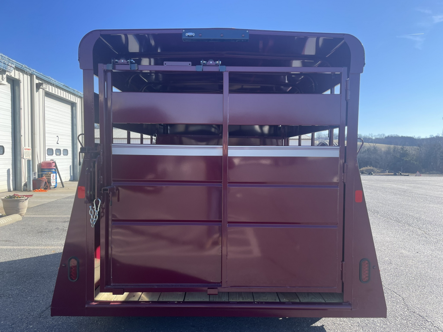 New 2026 Valley 6'8"X14'X6'6" Stock Trailer