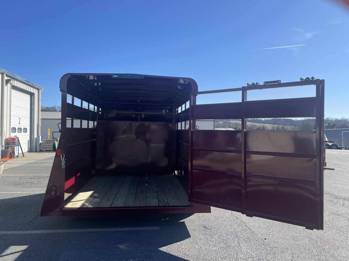 New 2026 Valley 6'8"X14'X6'6" Stock Trailer