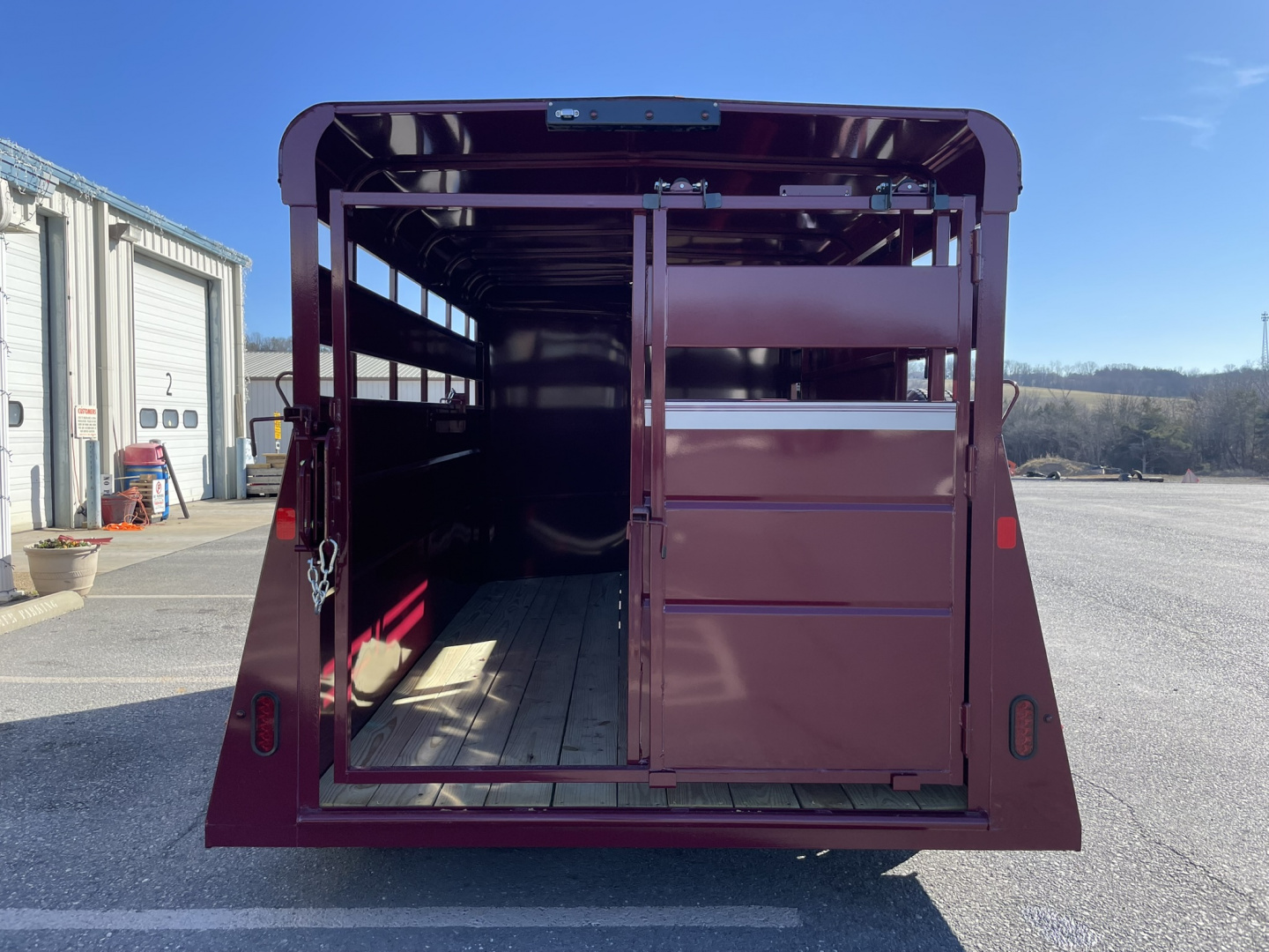 New 2026 Valley 6'8"X14'X6'6" Stock Trailer