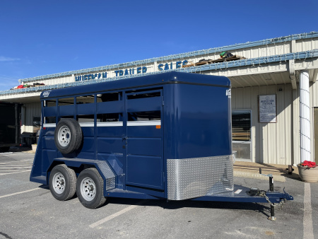 New 2026 Valley 6'8 X14'X6'6  Stock Trailer