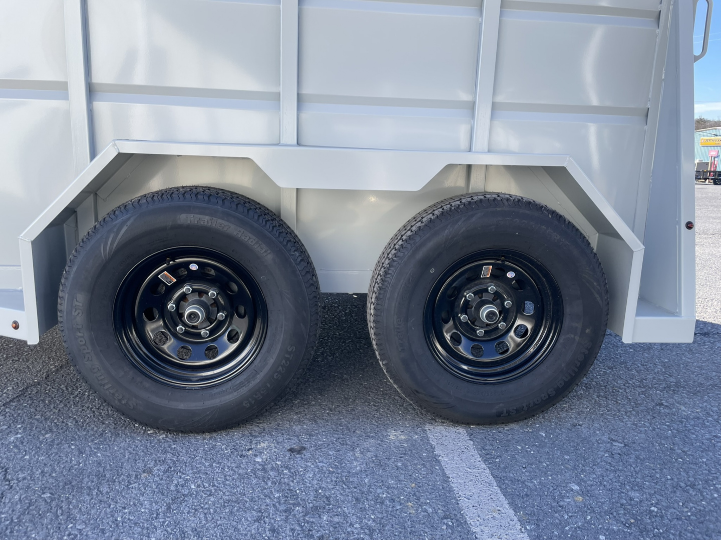 New 2026 Valley 6'X12'X6'6" Steel Stock Trailer