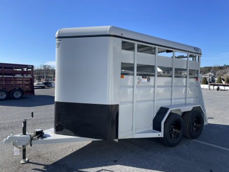 New 2026 Valley 6'X12'X6'6" Steel Stock Trailer