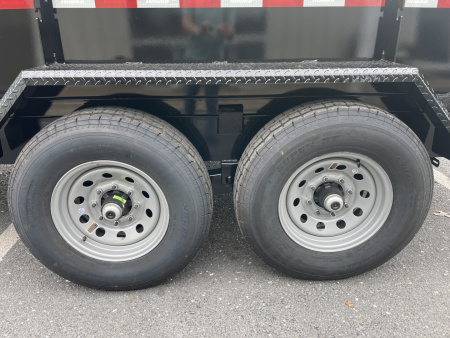New 2026 Hawke 7x12 12k Dump Trailer