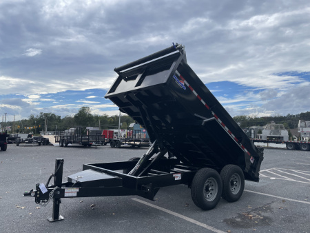 New 2026 Hawke 7x12 12k Dump Trailer