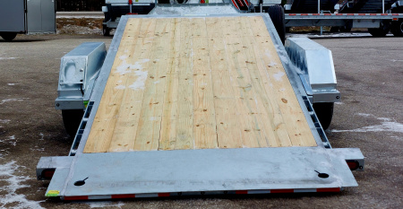 New 82X16 GALVANIZED GRAVITY TILT 7 K AXLES POWER JACKS ALSO AVAILABLE W/OUT POWER JACKS 2026 TRUMPH