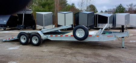 New 82X16 GALVANIZED GRAVITY TILT 7 K AXLES POWER JACKS ALSO AVAILABLE W/OUT POWER JACKS 2026 TRUMPH