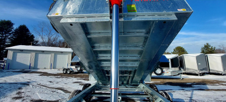 New 82" X 12' GALVANIZED DUMP 2026 TRIUMPH 5200# AXLES INCLUDES SPARE TIRE