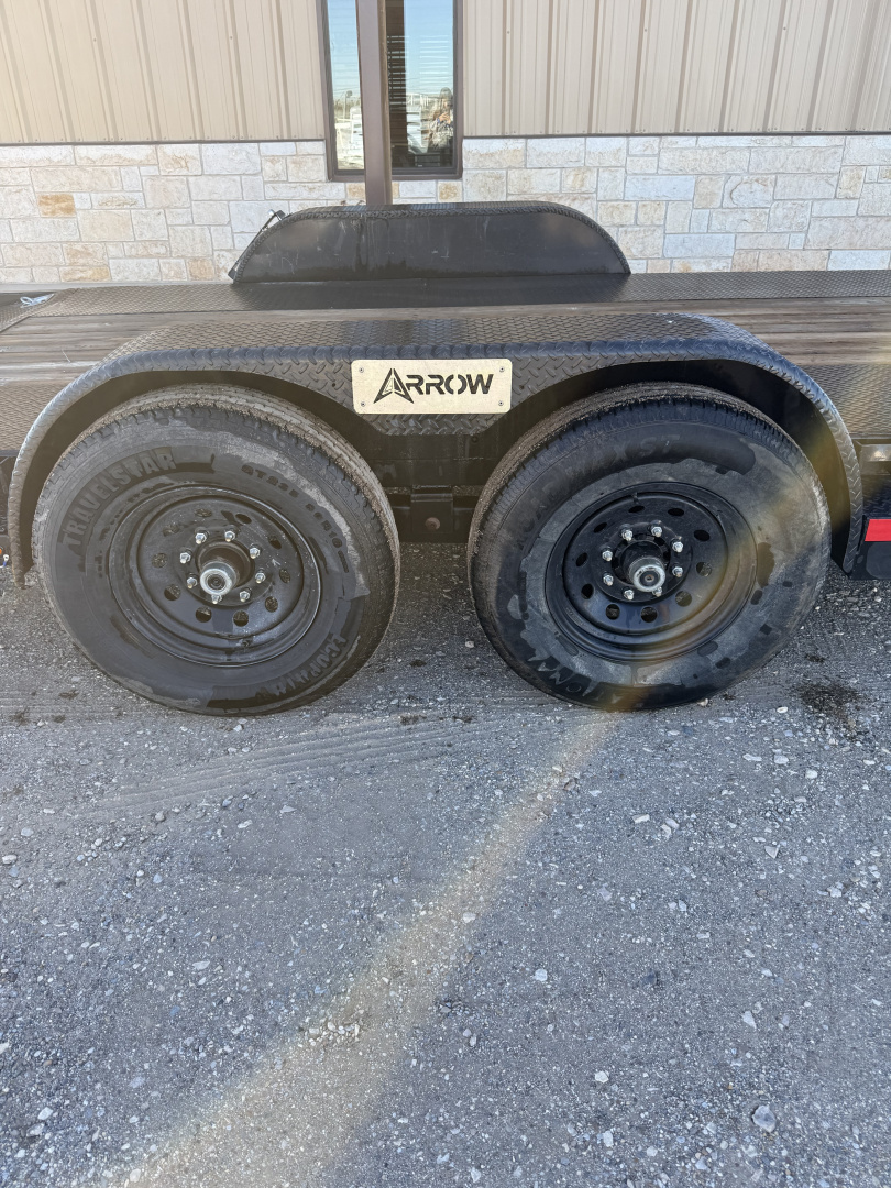 Used 2023 Peters EQUIPMENT TRAILER Flatbed Trailer