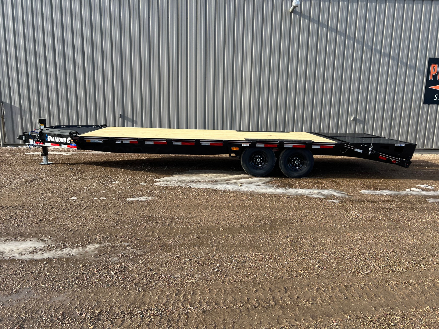 New 2026 Diamond C Trailers 24' Deckover DEC Equipment Trailer