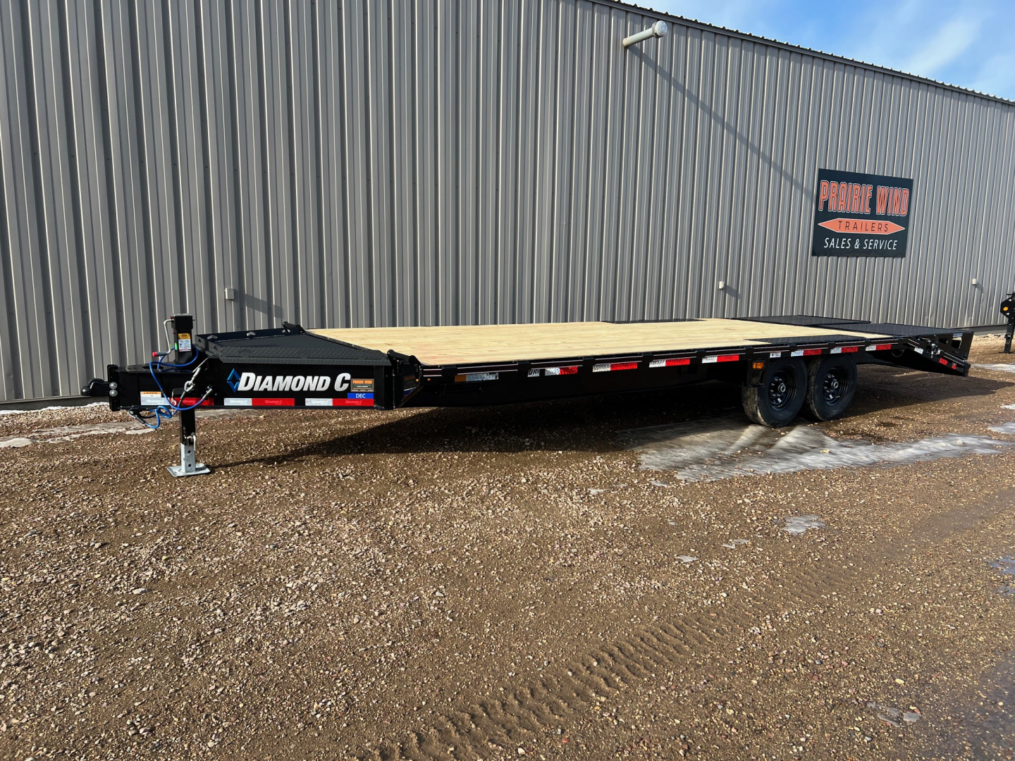 New 2026 Diamond C Trailers 24' Deckover DEC Equipment Trailer