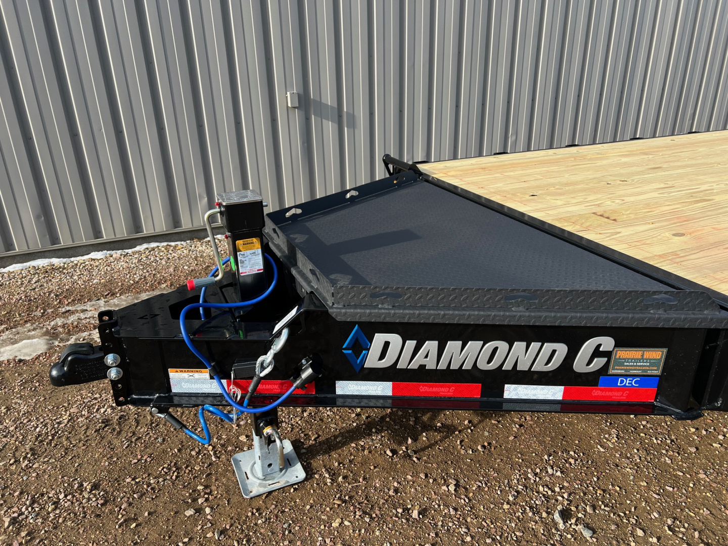 New 2026 Diamond C Trailers 24' Deckover DEC Equipment Trailer