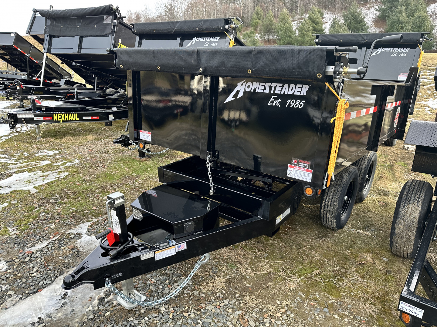 New 2026 Homesteader Trailers 610LB Dump Trailer