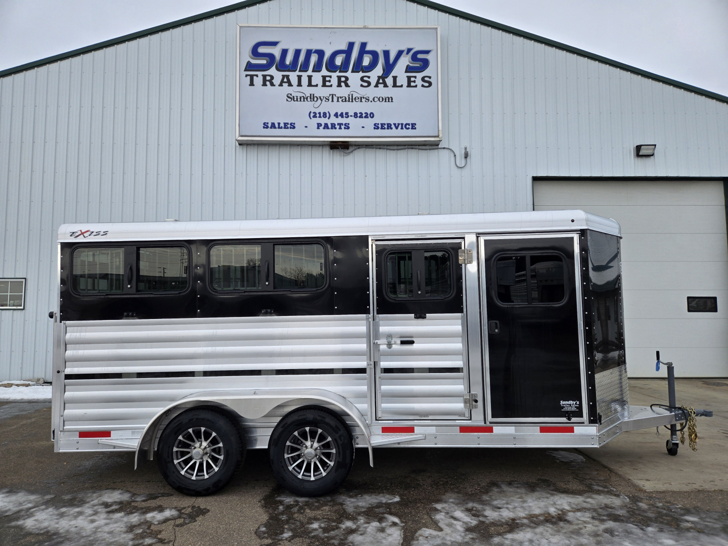 New 2026 Exiss Exhibitor Stock Combo Trailer