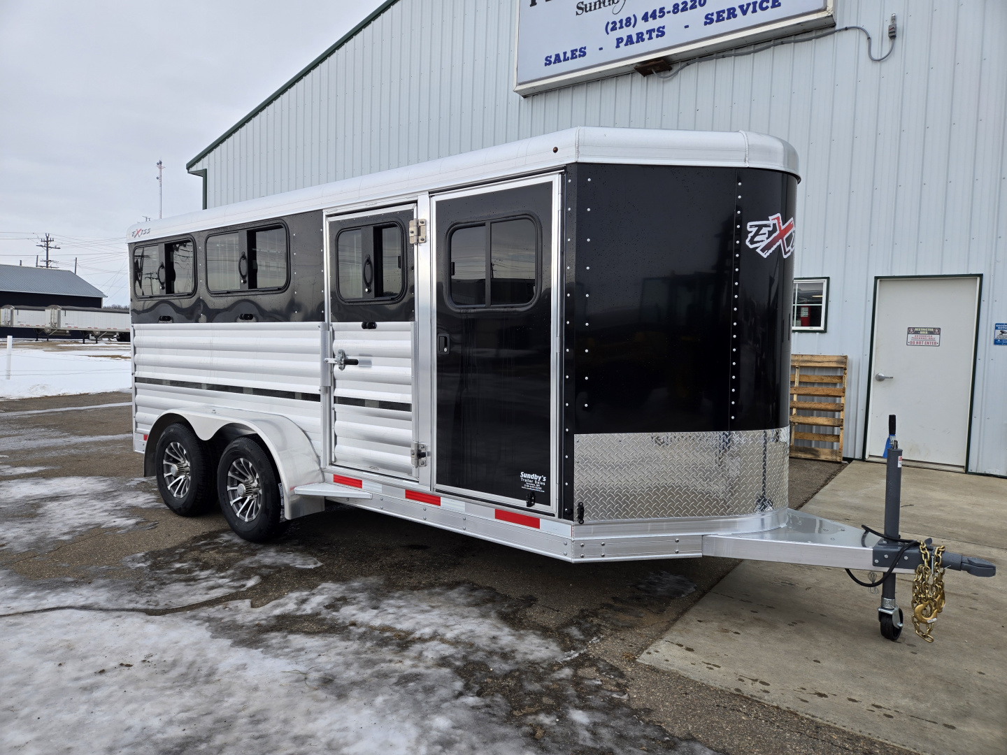 New 2026 Exiss Exhibitor Stock Combo Trailer