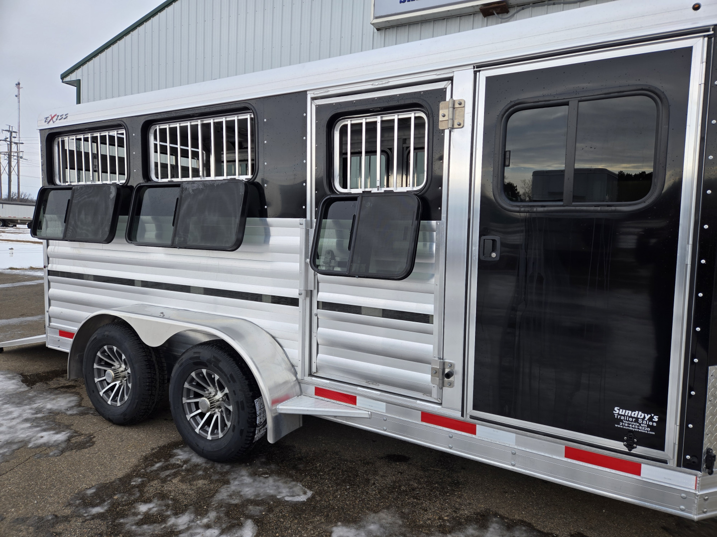 New 2026 Exiss Exhibitor Stock Combo Trailer