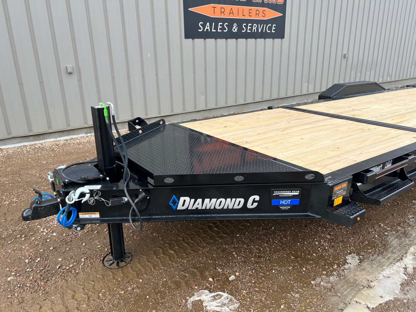 New 2026 Diamond C Trailers 22' Tiltbed HDT Tilt Trailer