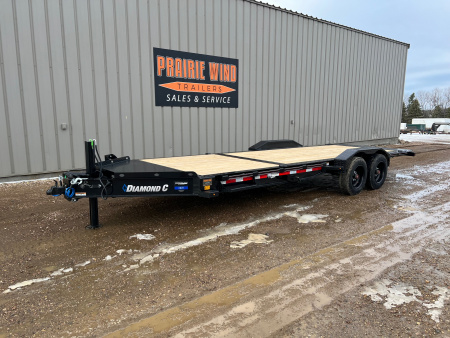 New 2026 Diamond C Trailers 22' Tiltbed HDT Tilt Trailer