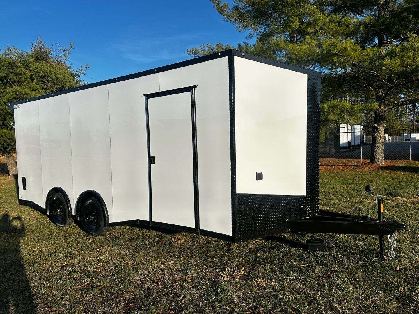 New 2026 LUXE 8.5X20 Race Trailer- Finished Interior-5200LB Torsion Axles-Blackout