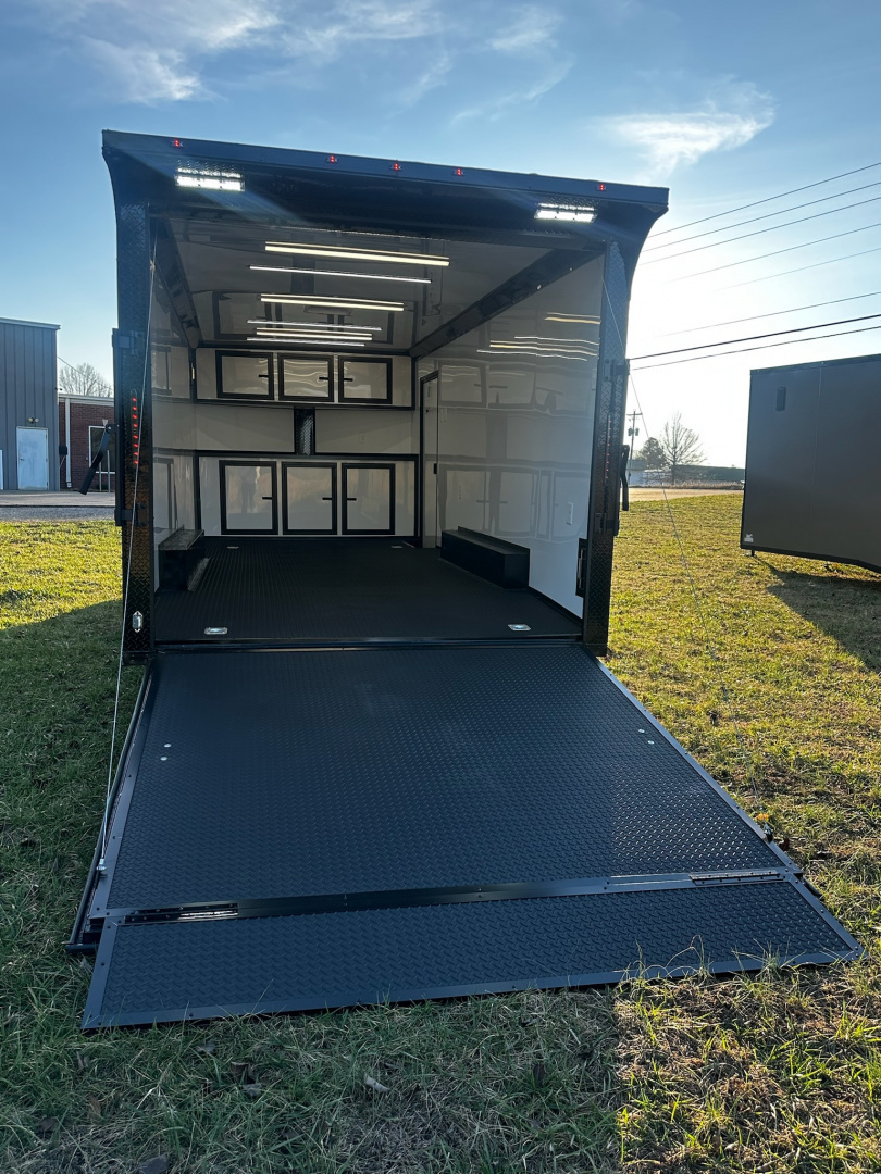 New 2026 LUXE 8.5X20 Race Trailer- Finished Interior-5200LB Torsion Axles-Blackout