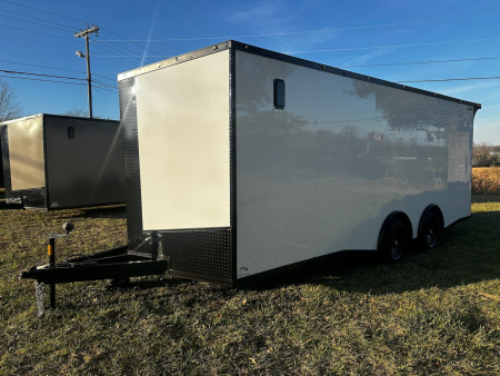 New 2026 LUXE 8.5X20 Race Trailer- Finished Interior-5200LB Torsion Axles-Blackout
