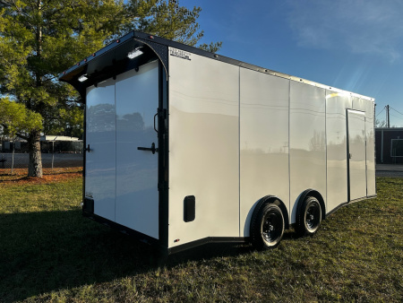 New 2026 LUXE 8.5X20 Race Trailer- Finished Interior-5200LB Torsion Axles-Blackout