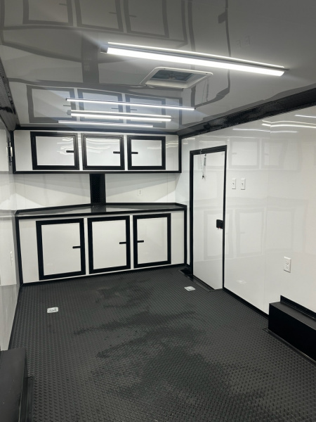 New 2026 LUXE 8.5X20 Race Trailer- Finished Interior-5200LB Torsion Axles-Blackout