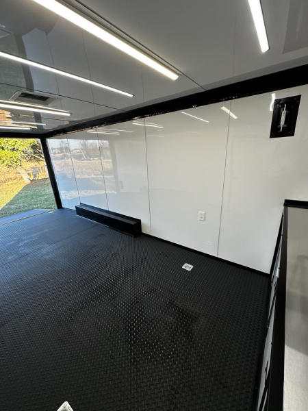 New 2026 LUXE 8.5X20 Race Trailer- Finished Interior-5200LB Torsion Axles-Blackout