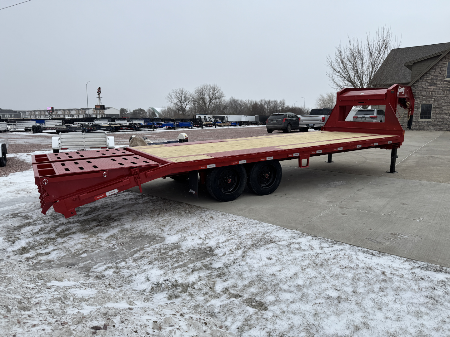 New 2026 Liberty LF16K-20+5 Deckover Trailer