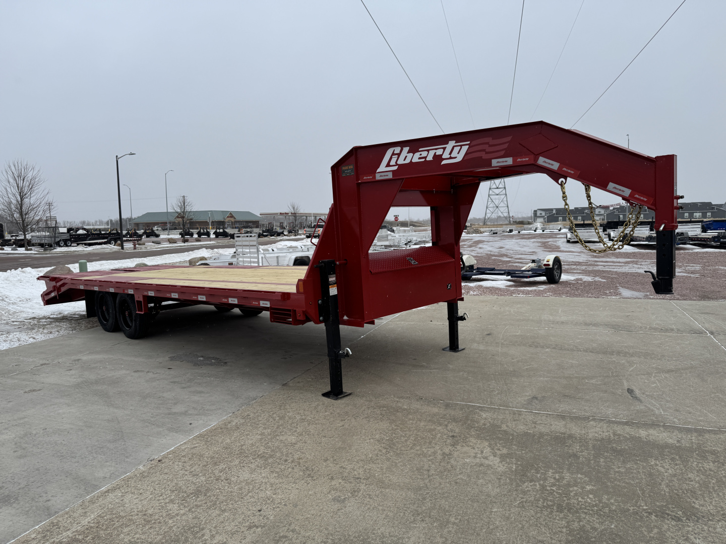 New 2026 Liberty LF16K-20+5 Deckover Trailer