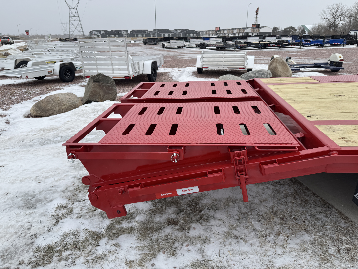 New 2026 Liberty LF16K-20+5 Deckover Trailer