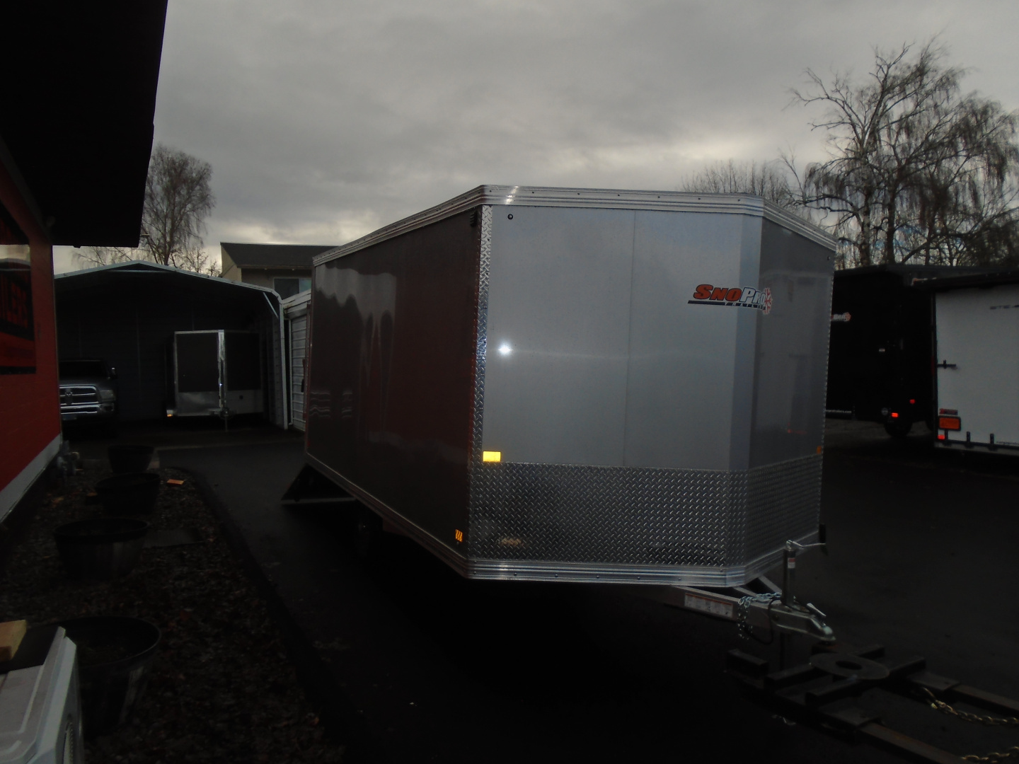 New 2026 SnoPro Trailers 101X14 HYBRID Snowmobile Trailer