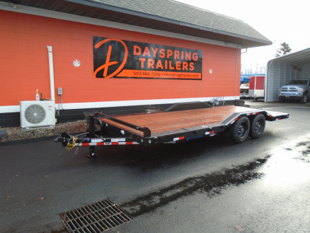 New 2026 Versatile Trailers 8X20 16K GVW Flatbed Trailer