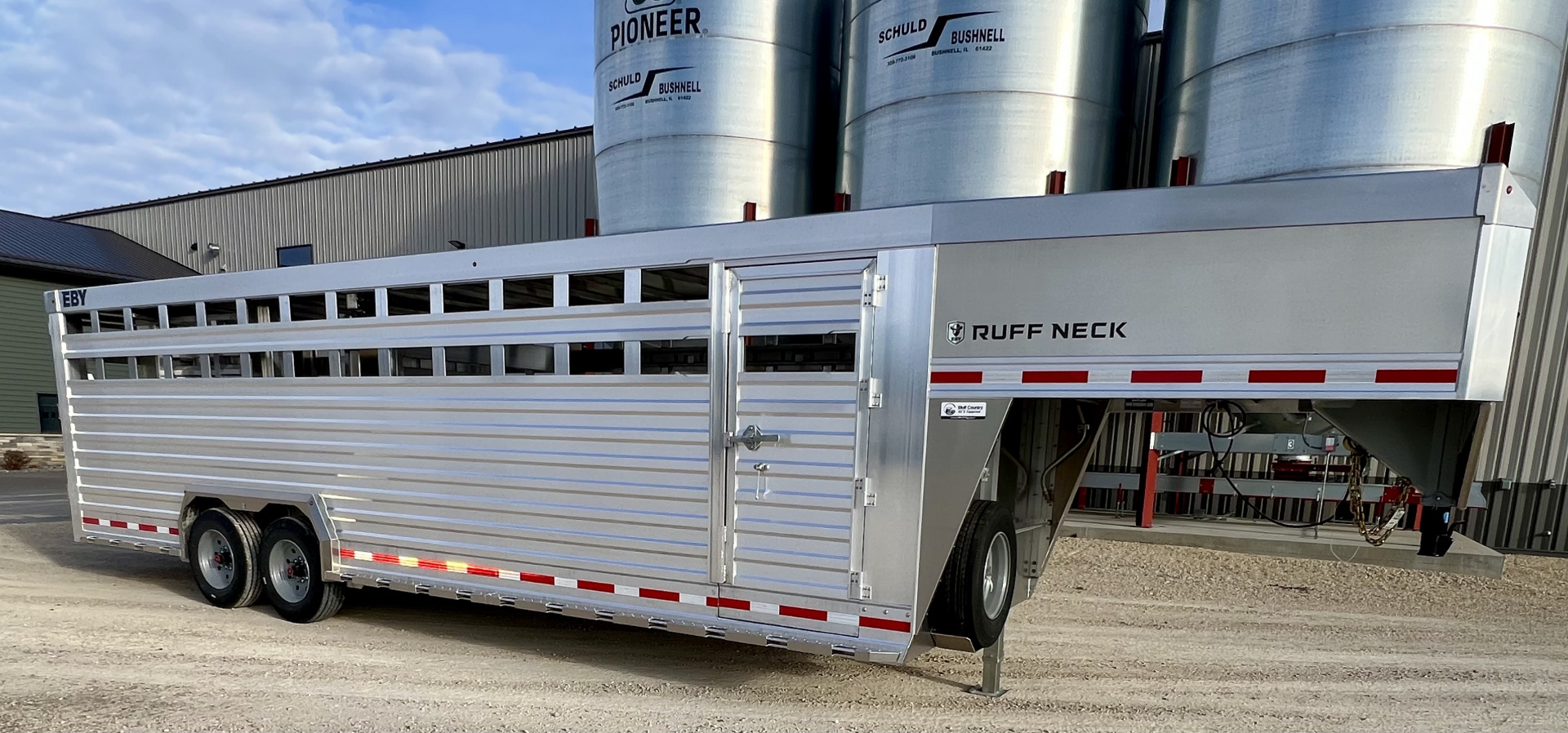 New 2026 EBY Trailers Ruff Neck Stock / Stock Combo Trailer