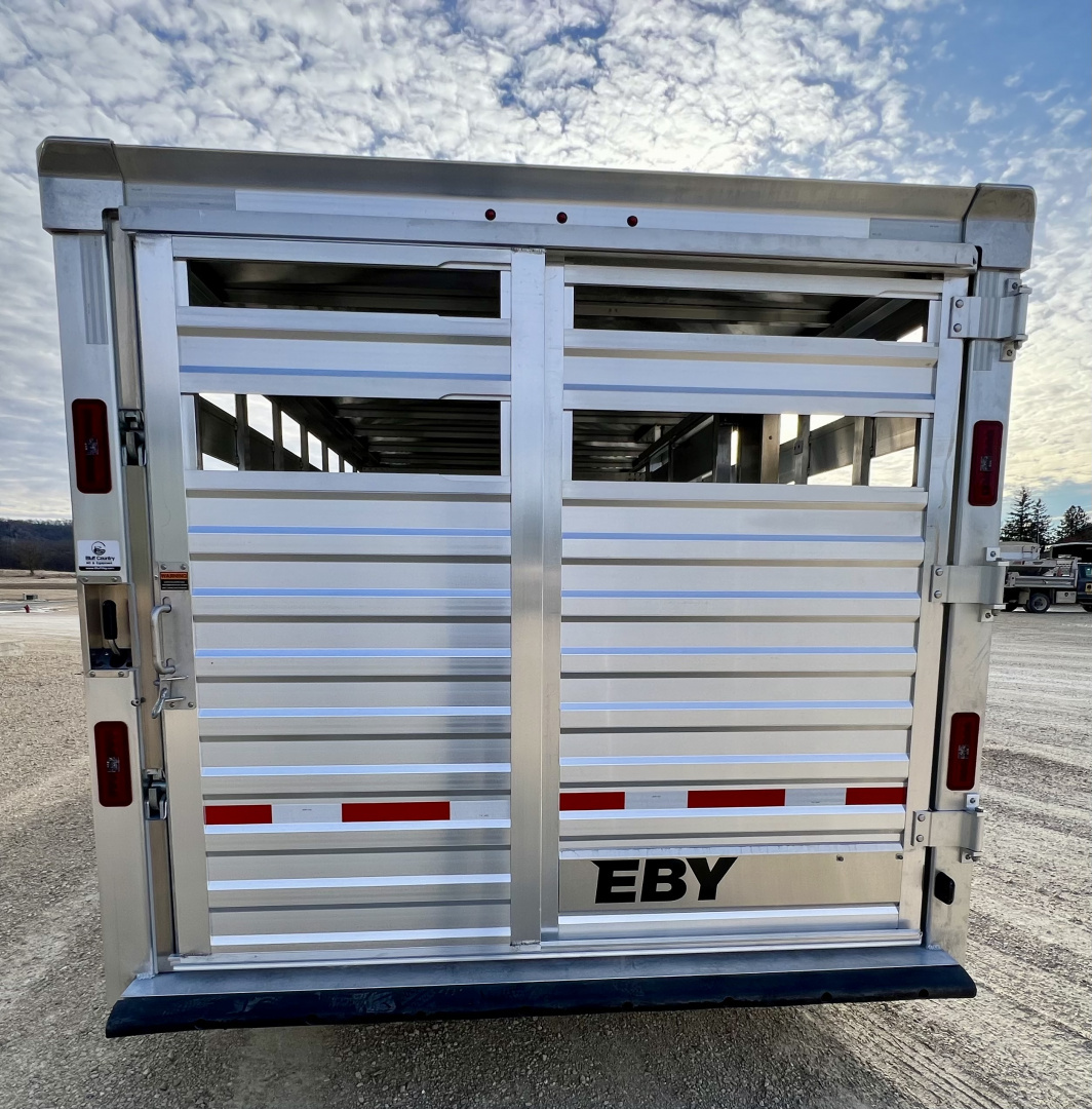 New 2026 EBY Trailers Ruff Neck Stock / Stock Combo Trailer