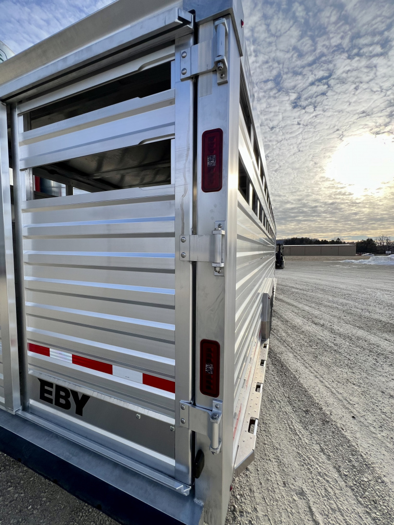 New 2026 EBY Trailers Ruff Neck Stock / Stock Combo Trailer