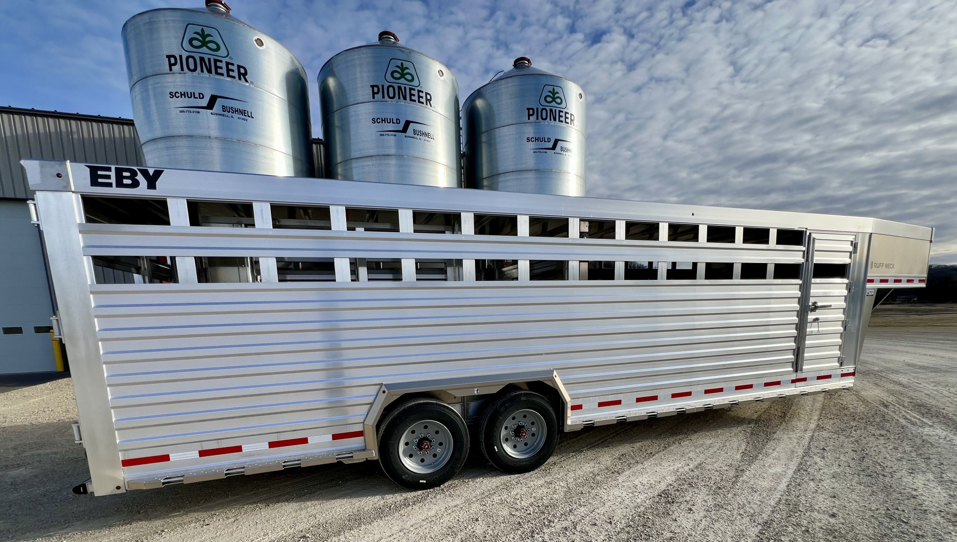 New 2026 EBY Trailers Ruff Neck Stock / Stock Combo Trailer