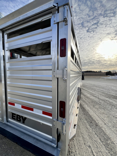 New 2026 EBY Trailers Ruff Neck Stock / Stock Combo Trailer