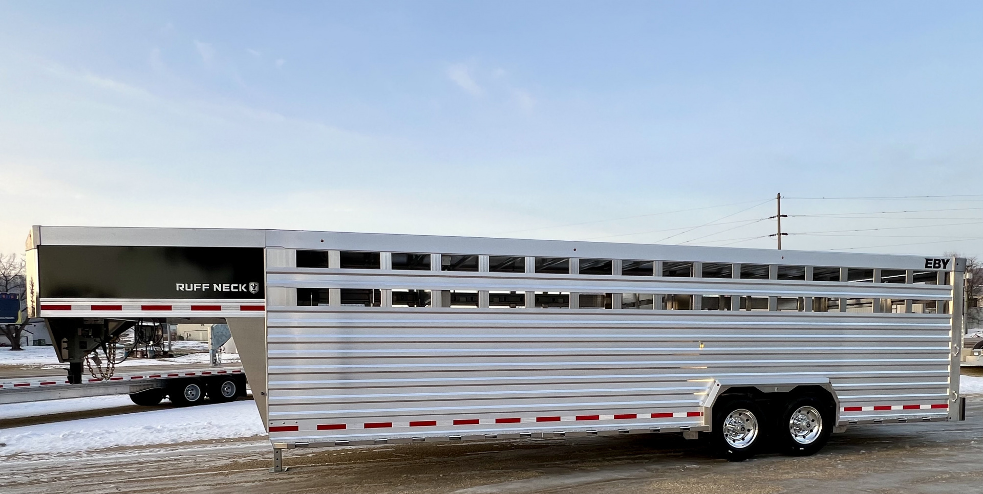 New 2026 EBY Trailers Ruff Neck Stock / Stock Combo Trailer