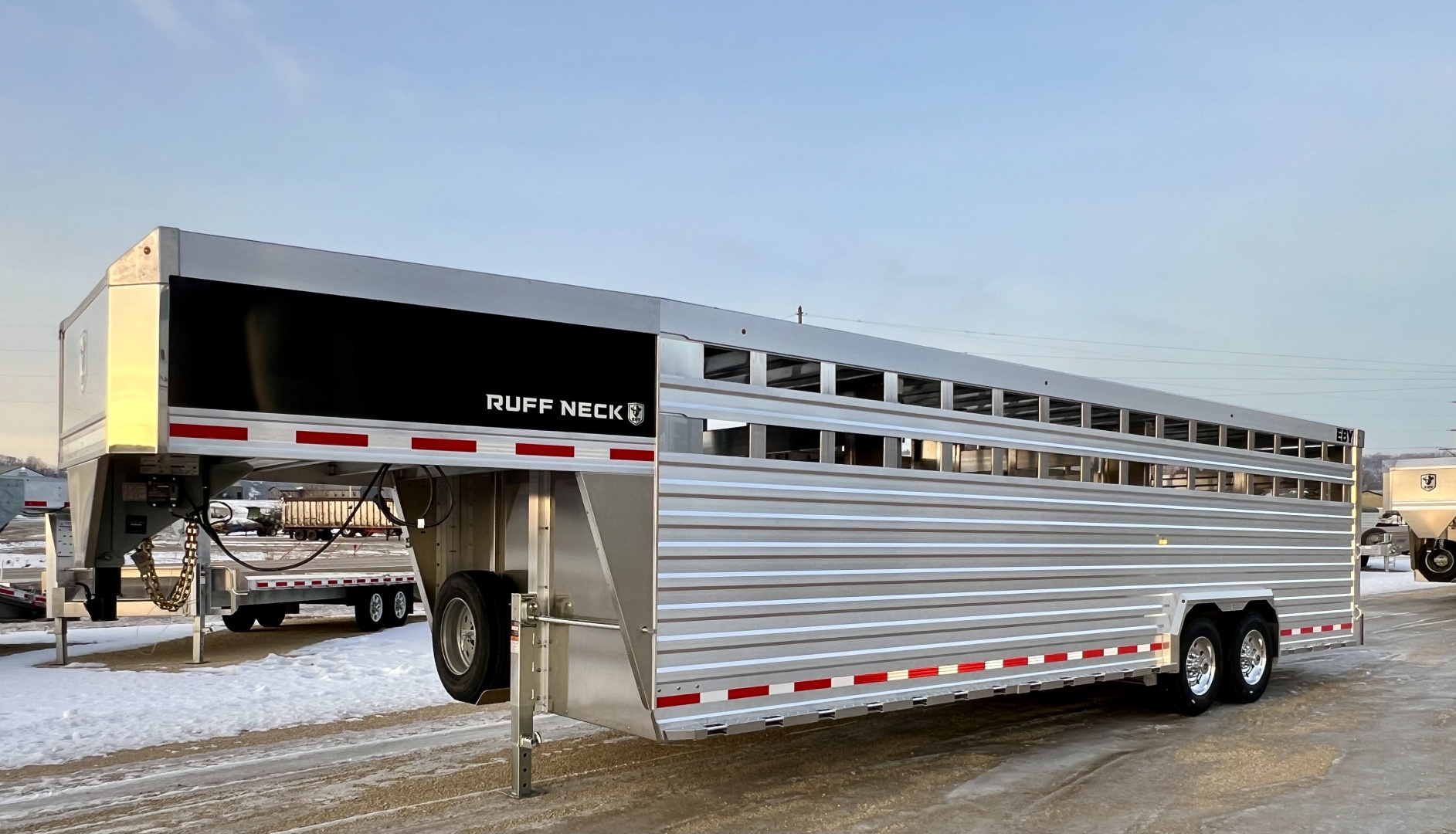 New 2026 EBY Trailers Ruff Neck Stock / Stock Combo Trailer