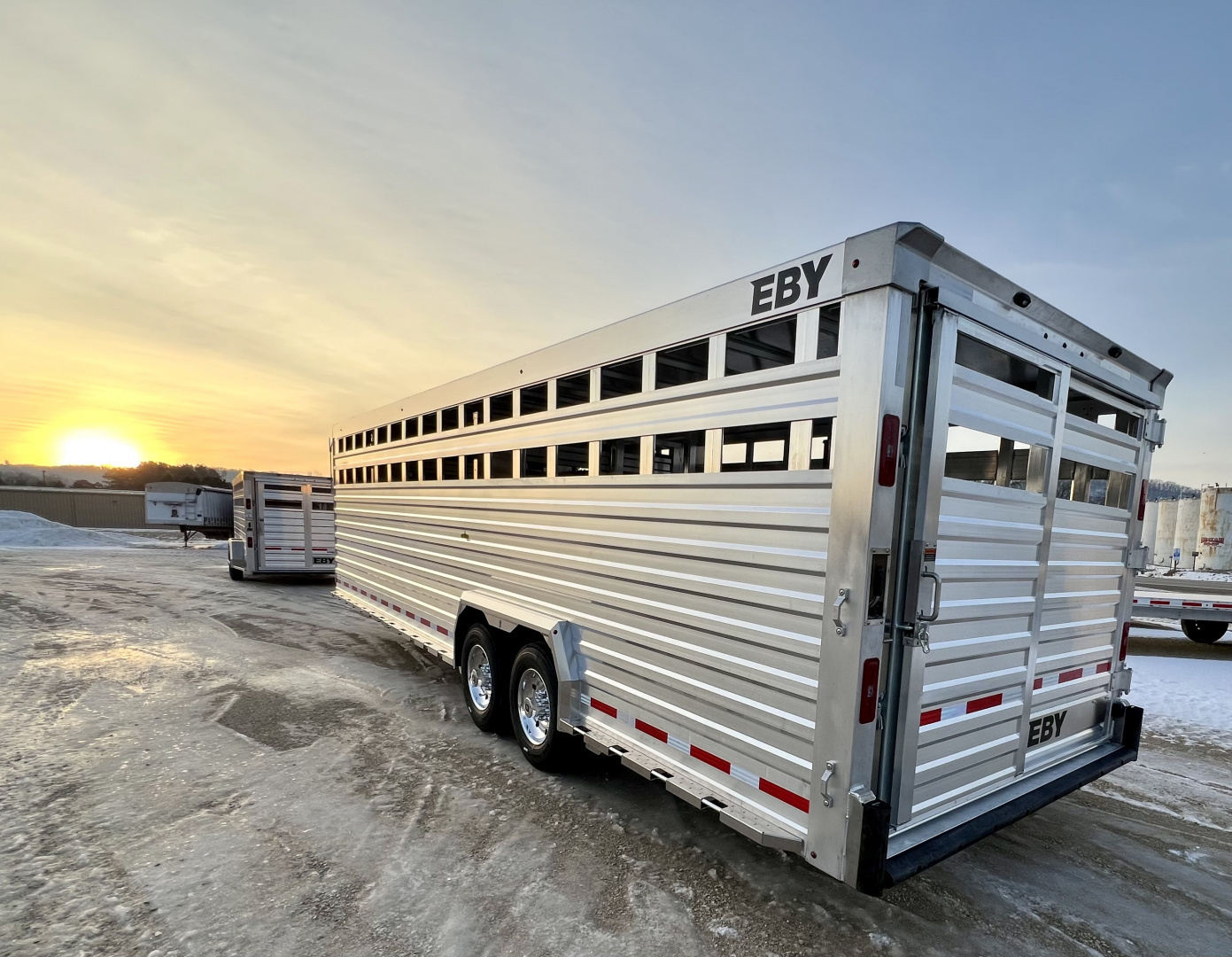 New 2026 EBY Trailers Ruff Neck Stock / Stock Combo Trailer