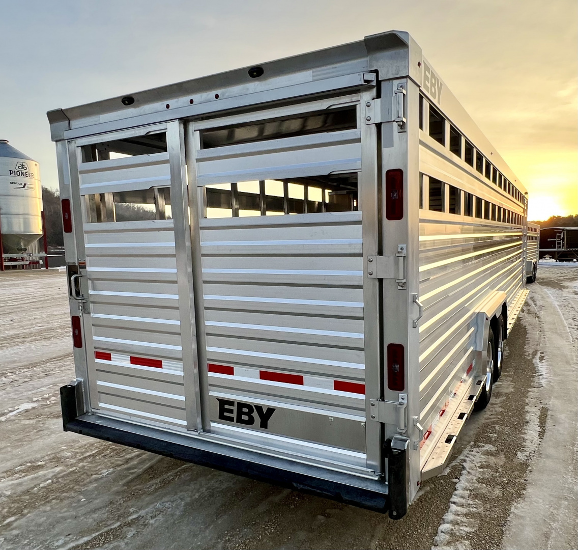 New 2026 EBY Trailers Ruff Neck Stock / Stock Combo Trailer