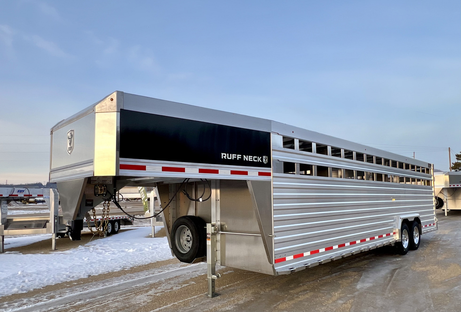 New 2026 EBY Trailers Ruff Neck Stock / Stock Combo Trailer