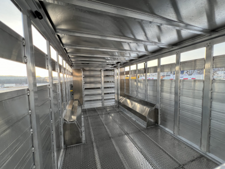 New 2026 EBY Trailers Ruff Neck Stock / Stock Combo Trailer