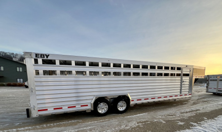 New 2026 EBY Trailers Ruff Neck Stock / Stock Combo Trailer