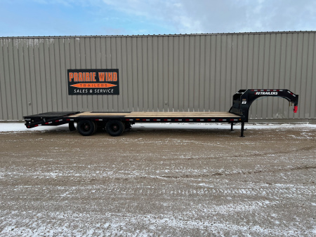 New 2026 PJ Trailers 30' LD Gooseneck 10K's Flatbed Trailer