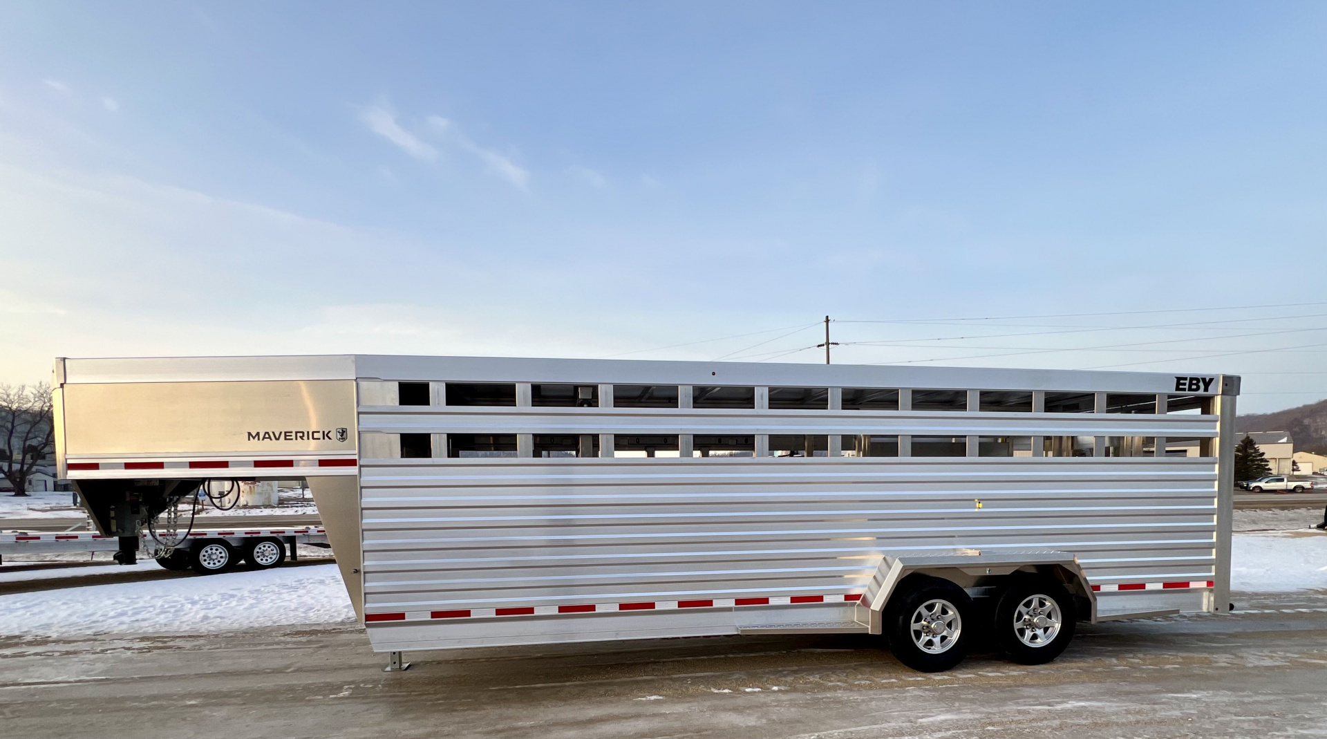 New 2026 EBY MAVERICK Stock / Stock Combo Trailer