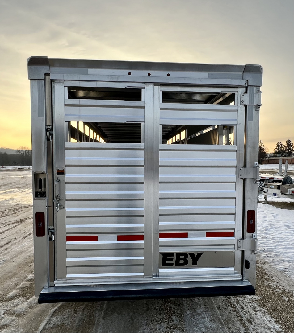 New 2026 EBY MAVERICK Stock / Stock Combo Trailer