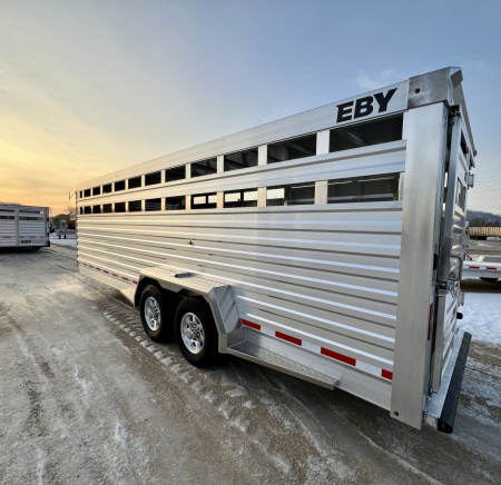 New 2026 EBY MAVERICK Stock / Stock Combo Trailer